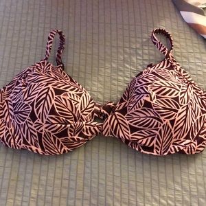 patterned bathing suit